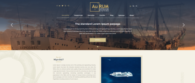 Business Website